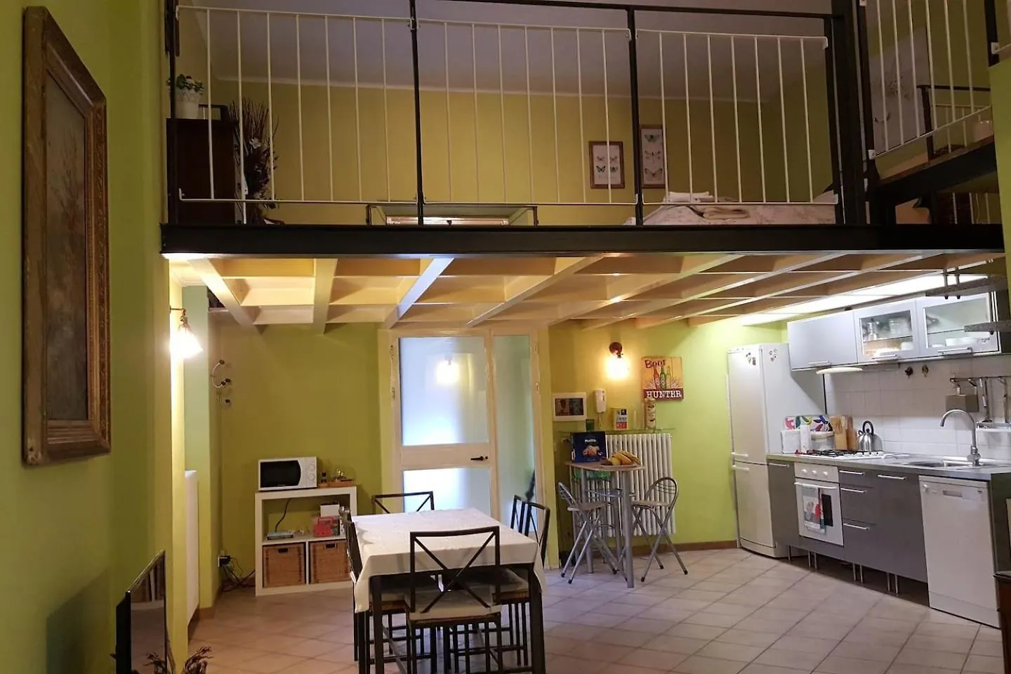 Apartmán Il Soppalco, Cozy Open Space With Loft In Como Center Itálie